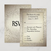 RSVP Pailleté Rustique avec Choix d'Entrée X (Devant / Derrière)