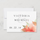 RSVP Peachy Orange Floral Deluxe 2 faces (Dos)