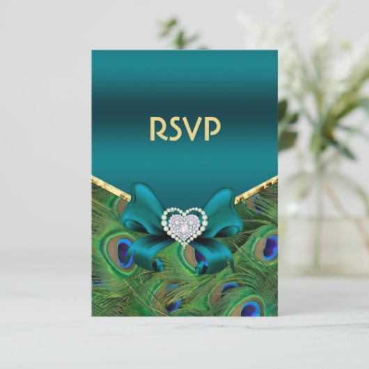 RSVP Peacock turquoise (Debout devant)