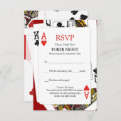RSVP Poker Night (Voorkant / Achterkant)