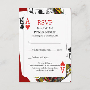 RSVP Poker Night Kaartje