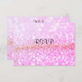 RSVP pour faire correspondre l'émerveillement rose (Devant / Derrière)