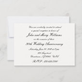 RSVP pour les 30 ans de mariage (Dos)