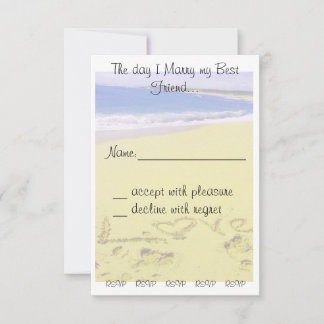 RSVP pour mariage