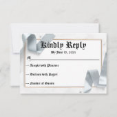 RSVP pour Mariage (Devant)