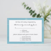 RSVP pour mariage (Debout devant)