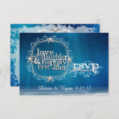 RSVP pour un conte de fées sous la mer (Devant / Derrière)