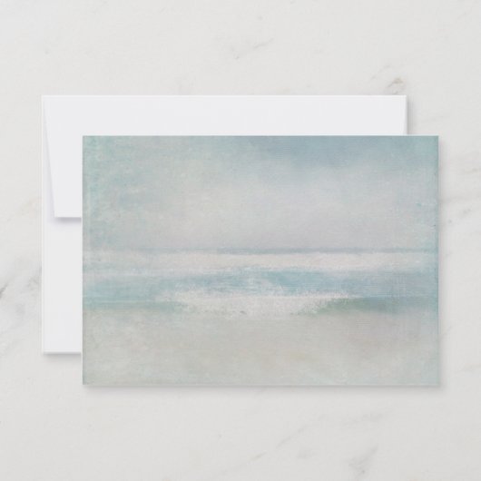 RSVP pour un mariage sur la plage (Dos)