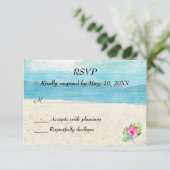 RSVP pour un mariage sur la plage (Debout devant)