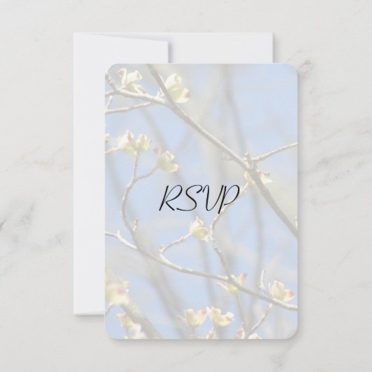 RSVP Printemps fleurs (Dos)