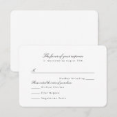 RSVP Profil Moderne (Devant / Derrière)