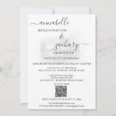 *~* RSVP QR Amerikaanse vlag oude schuur AR19 brui Kaart (Achterkant)