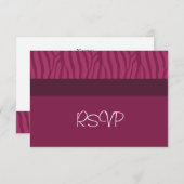 RSVP Raspberry Wedding (Voorkant / Achterkant)