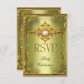 RSVP Reactie Reactie Elite Avocado Green Gold (Voorkant / Achterkant)