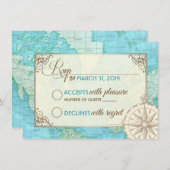 RSVP reisbruiloft (Voorkant / Achterkant)