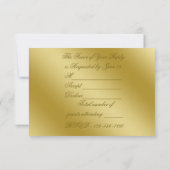 RSVP Religieuze Golden 50th Wedding Jubileum (Achterkant)