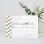 RSVP RÉPONDRE moderne ancienne parties scintillant (Debout devant)