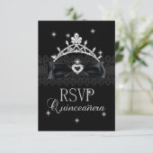 RSVP Réponse Partie Black Lace (Debout devant)