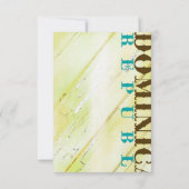 RSVP RÉPUBLIQUE DOMINICAINE (Dos)