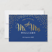 RSVP REPY stlish rustique mini confetti marine (Dos)
