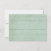 RSVP Respons Elegante Houten Rozen Perzik (Achterkant)