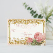 RSVP Respons Parisian Roos Manor House (Staand voorkant)