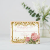 RSVP Respons Parisian Roos Manor House (Staand voorkant)