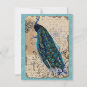  RSVP-respons voor antieke pacten uitnodigen RSVP Kaartje