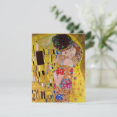 RSVP Response Kaart; de Kus van Gustav Klimt Kaartje (Staand voorkant)