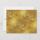 RSVP Response Kaart wijnthema Champagne Modern (Achterkant)