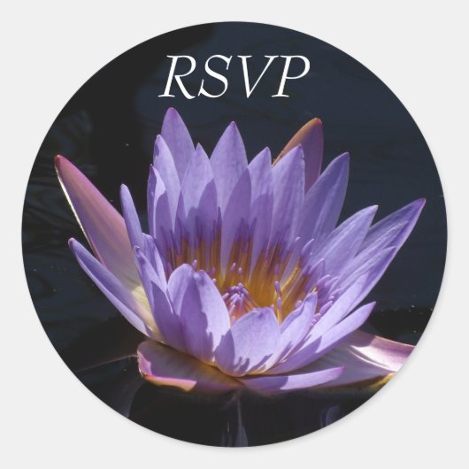 RSVP RONDE STICKER (Voorkant)