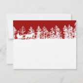 RSVP Rood- en White Winter Wedding (Achterkant)