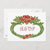 RSVP ROOS briefkaart (Voorkant / Achterkant)