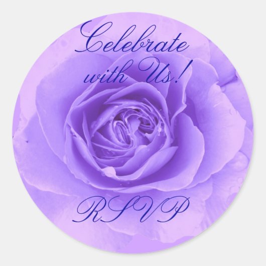 RSVP ROOS STICKER (Voorkant)