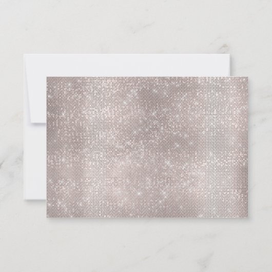 RSVP Roos Wedding Glitter Vrijgezellenfeest Drift (Achterkant)