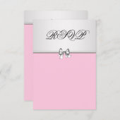 RSVP rose et gris (Devant / Derrière)