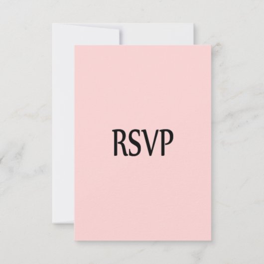 RSVP rose vendu (Dos)