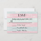 RSVP Roze en Groene Rustic Wooden Fence (Achterkant)