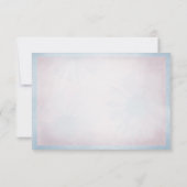 RSVP roze met blauwe rand (Achterkant)