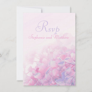 RSVP roze paars Kaart