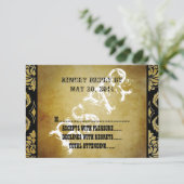 RSVP Rustic Country Wedding (Staand voorkant)