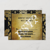 RSVP Rustic Country Wedding (Voorkant / Achterkant)