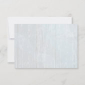 RSVP Rustic Hanging Mason Jar Mariage (Dos)