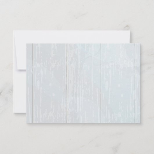 RSVP Rustic Hanging Mason Jar Mariage (Dos)