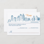 RSVP San Diego Silhouette Trouwdag