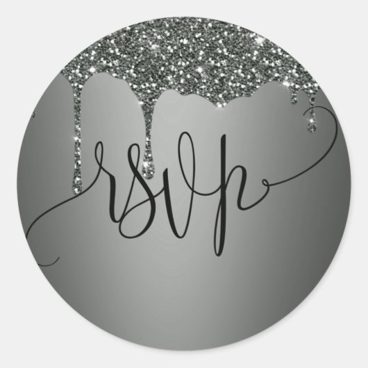 RSVP Silver Sticker (Voorkant)