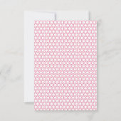 RSVP Simple Moderne Gratuit Couleur Hexagon Géomét (Dos)