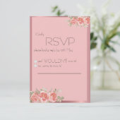 RSVP-Sjabloon RSVP Kaartje (Staand voorkant)