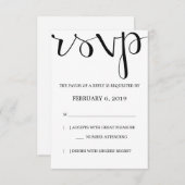 RSVP | Stylo (Devant / Derrière)