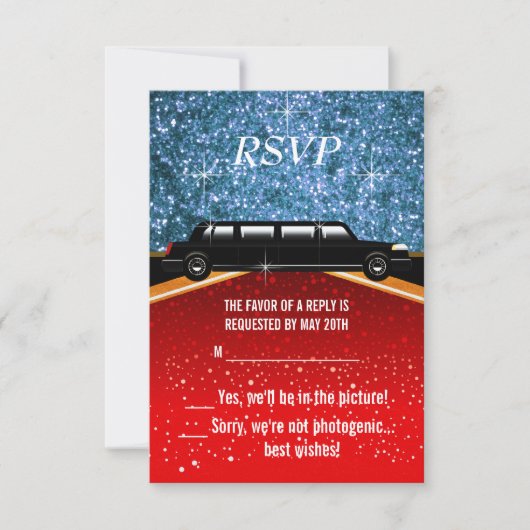 RSVP tapis rouge d'Hollywood (Devant)
